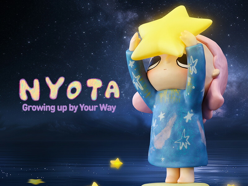 楽天市場】Nyota Growing up by Your Way シリーズ【ピース】 : POP