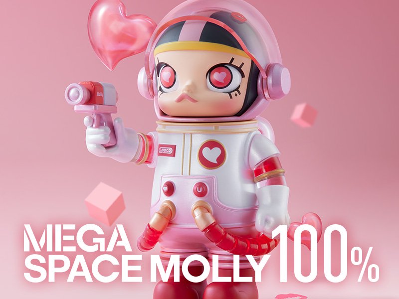 楽天市場】MEGA コレクション 100％ SPACE MOLLY シリーズ 2-B【ピース