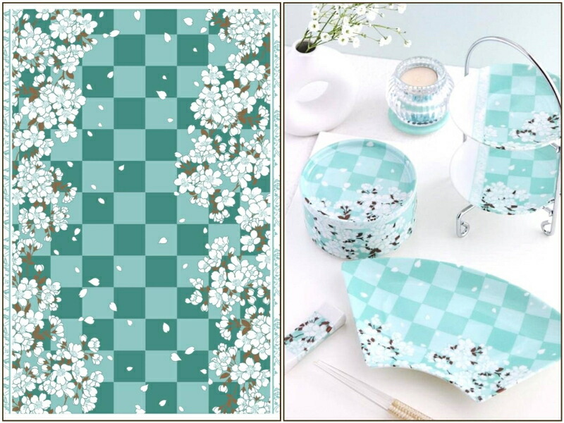 楽天市場】ポーセラーツ 転写紙 【白磁用】 櫻の宴・花緑青 転写紙