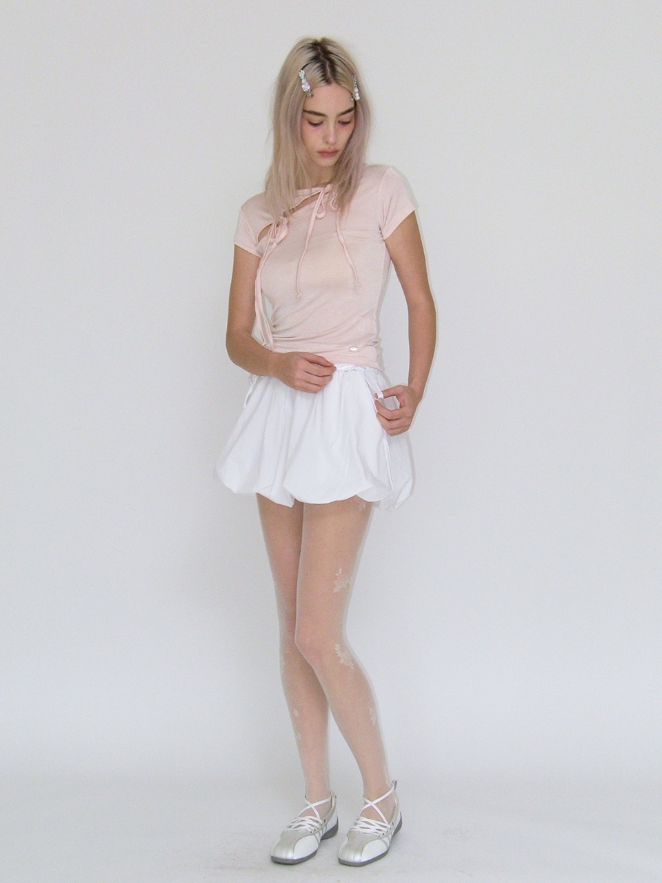 楽天市場】正規品【CRANK SHIRRING BALLOON SKIRT】韓国ブランド CRANK