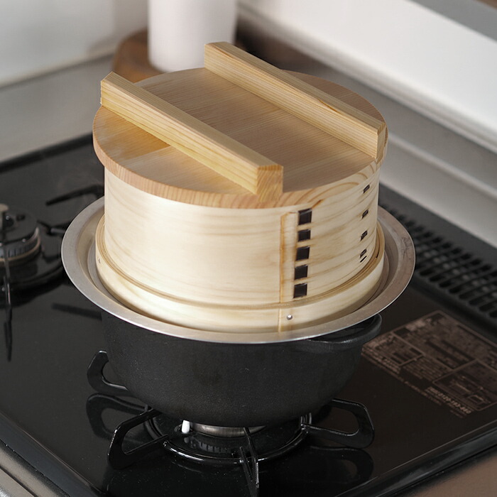 楽天市場】山一 ミニ和せいろ 21cm 身＆蓋セット / 国産 日本製 檜