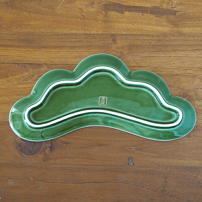 楽天市場】幸楽窯 錦 茶緑金 松葉形 前菜皿 / 有田焼 和食器 新年