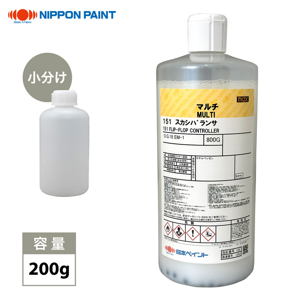 楽天市場】naxマルチ 151 スカシバランサ 200g/日本ペイント 添加剤