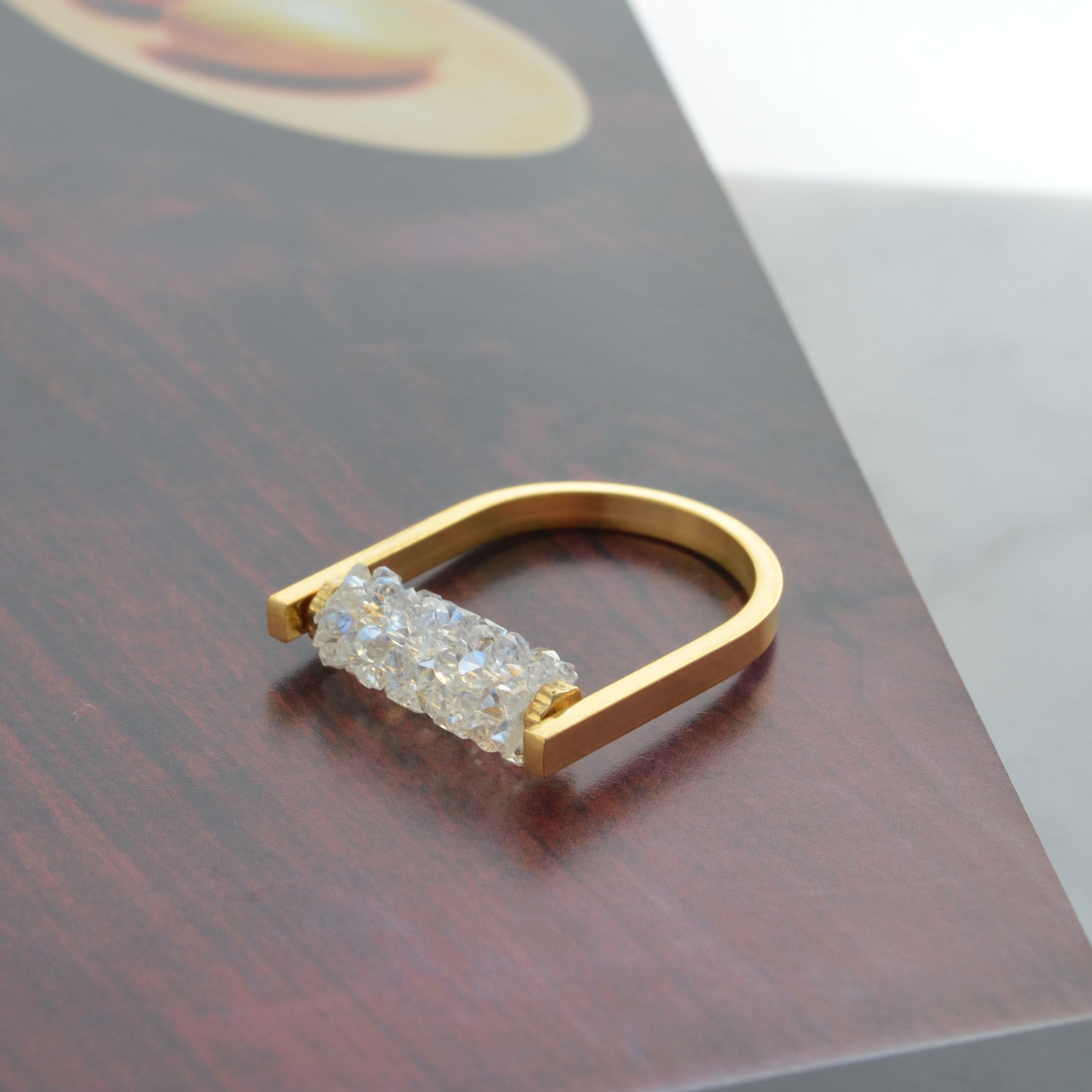 楽天市場】スワロフスキー チューブ リング R-days スワロフスキー