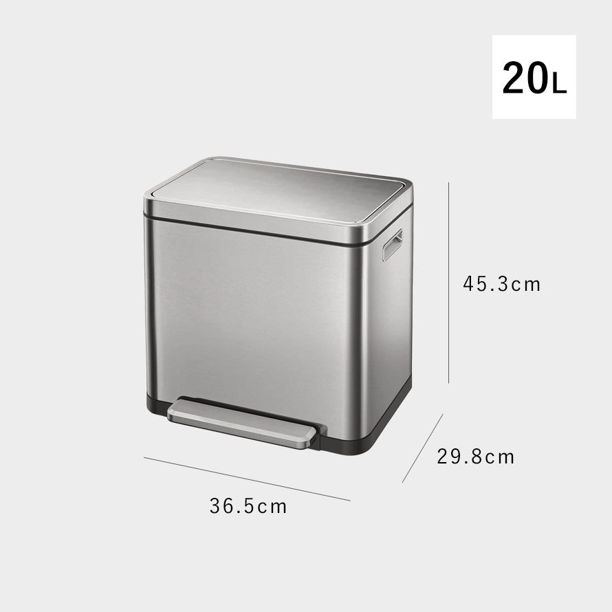 楽天市場】【20L】ゴミ箱 おしゃれ ごみ箱 EKO ダストボックス くず