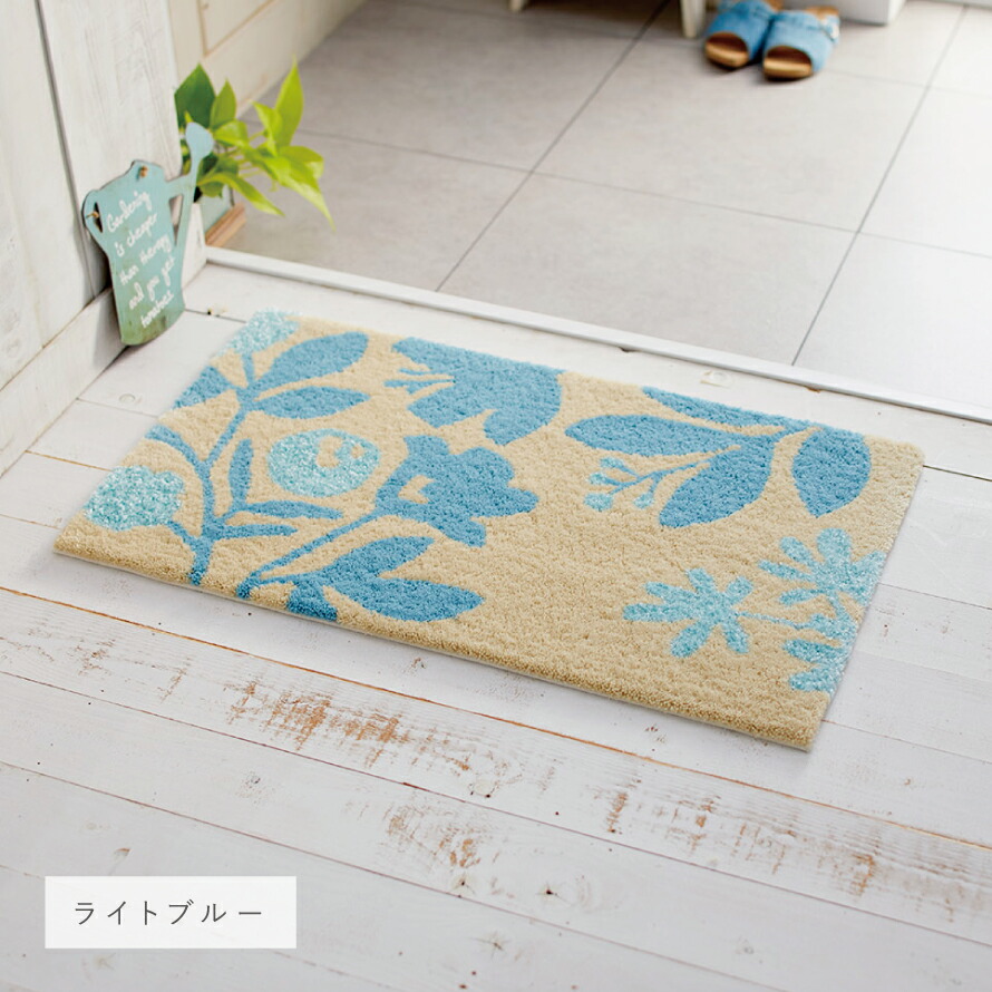 楽天市場】玄関マット 45×75cm 北欧 おしゃれ 玄関 インテリア 室内
