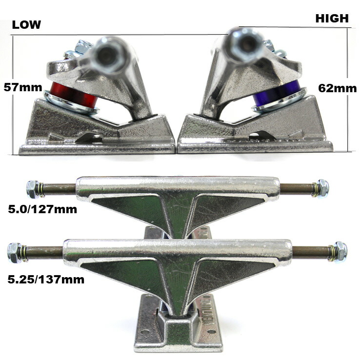 楽天市場】VENTURE TRUCK ベンチャー トラック V-LIGHT 5.0-5.2