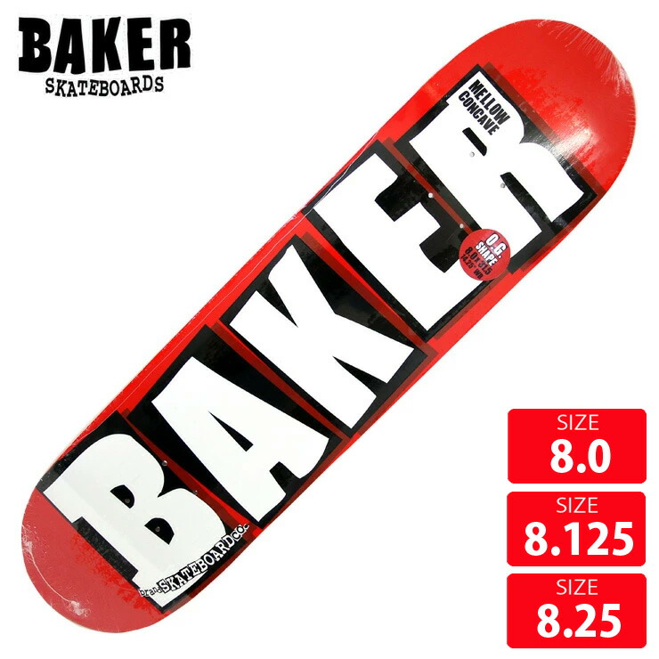 BAKER スケートボードデッキ カスタム品 楽天市場】【本日4時間限定!15