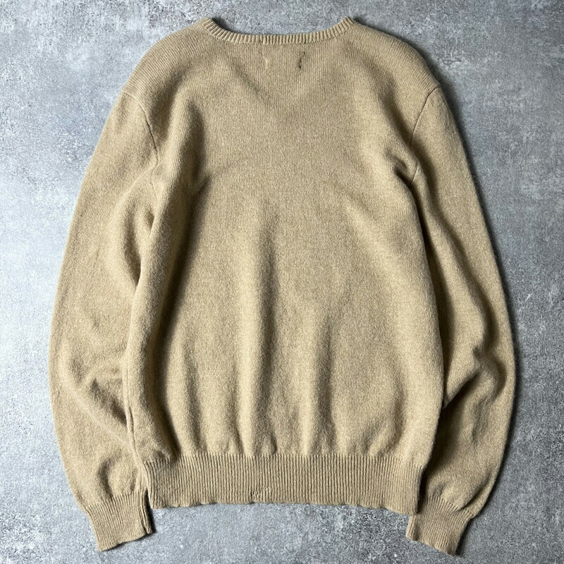 楽天市場】90s POLO RALPH LAUREN 長袖 ラムウール ニット セーター M
