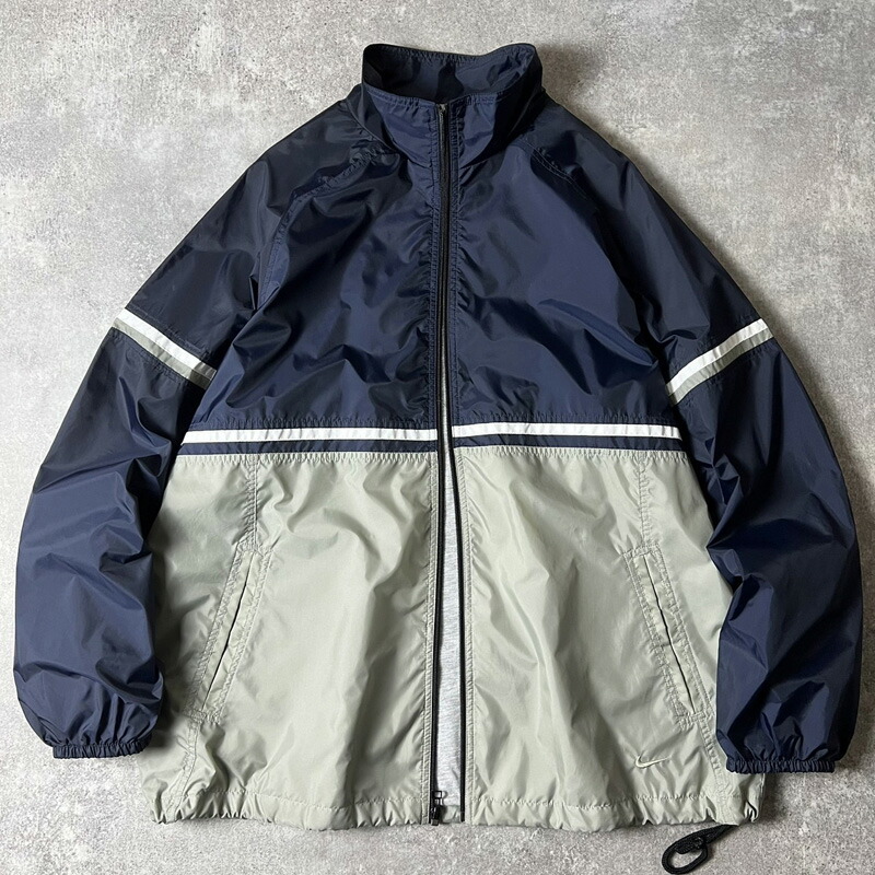 楽天市場】00s NIKE ライナー付き フルジップ ナイロン ジャケット L