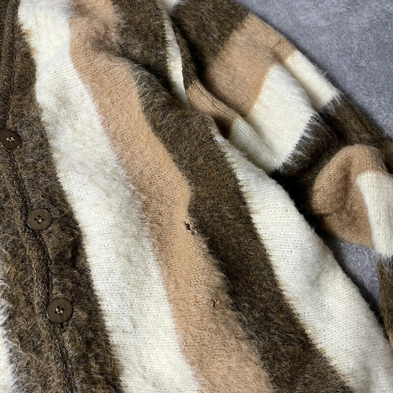 楽天市場】60s Masterpiece by ARENA ストライプ 25% モヘア ニット