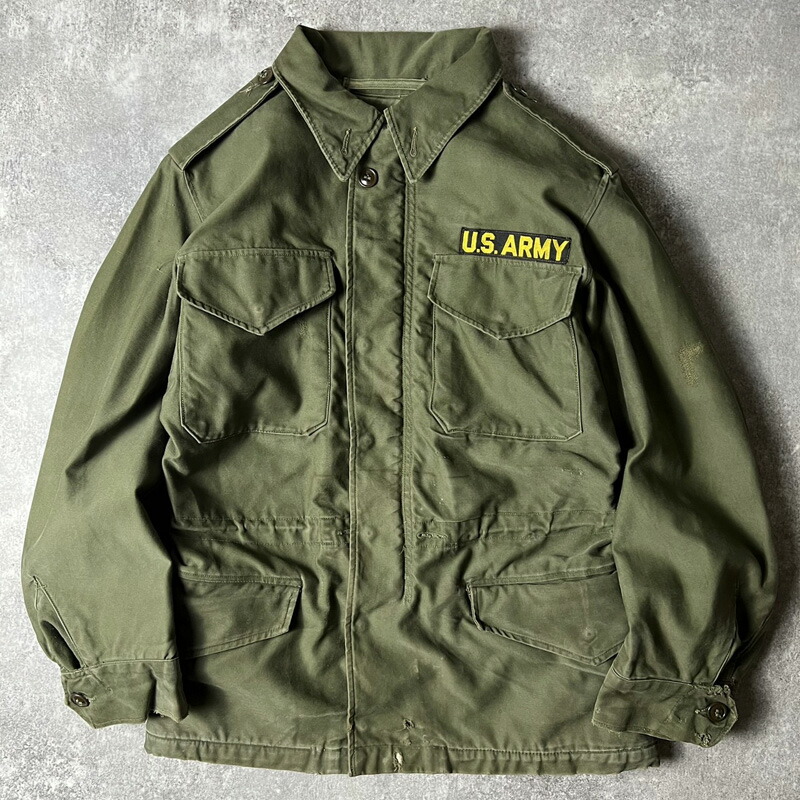 楽天市場】50s 52年製 US ARMY 米軍実物 M-51 フィールド ジャケット