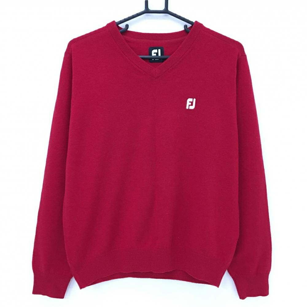 楽天市場】セーター 赤 ゴルフの通販