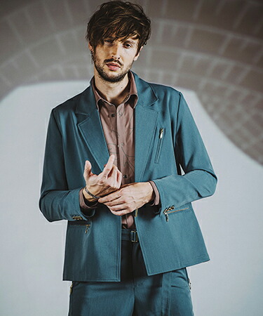 楽天市場】【NO ID.(ノーアイディー)】 ﾀｲﾛｯｹﾝZIP-JKT テーラード