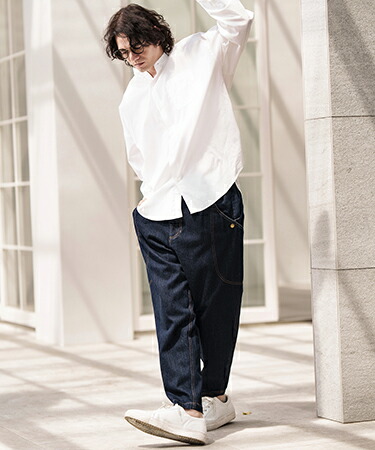 楽天市場】【CAMBIO(カンビオ)】デニム変形ブッシュバルーンパンツ