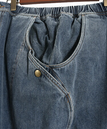 楽天市場】【CAMBIO(カンビオ)】デニム変形ブッシュバルーンパンツ