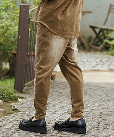 楽天市場】【CAMBIO(カンビオ)】Vintage Like Stretch Corduroy Wide