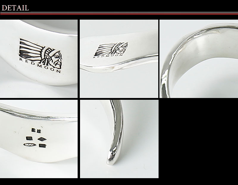 楽天市場】REDMOON レッドムーン ハンドメイドシルバーブレスレット