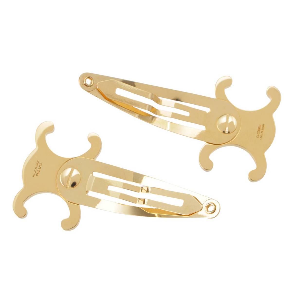 楽天市場】【セリーヌ】Celine トリオンフ スナップ ヘアクリップ ヘア