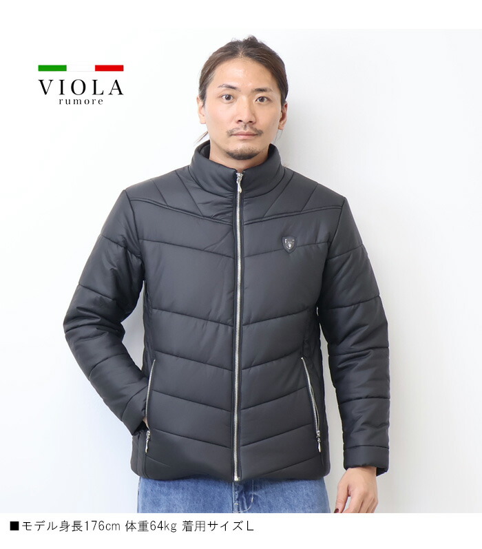 楽天市場】VIOLA rumore ヴィオラ ビオラ PUレザー 中綿ジャケット