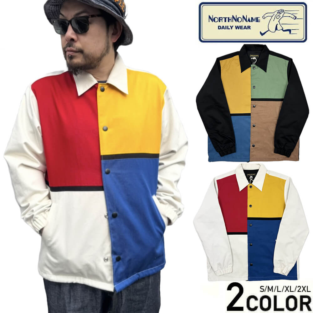 ノースノーネーム XL ボタスタ コットンスタジャン 短丈 40s ヴィンテージ NorthNoName(ノースノーネーム)-COTTON VARSITY JACKET(BLA