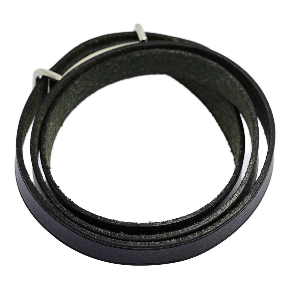 楽天市場】HERMES エルメス アピ2ロング レザー ブレスレット シルバー