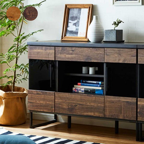 楽天市場】テレビ台 ハイタイプ 幅110cm ブルックリン ヴィンテージ