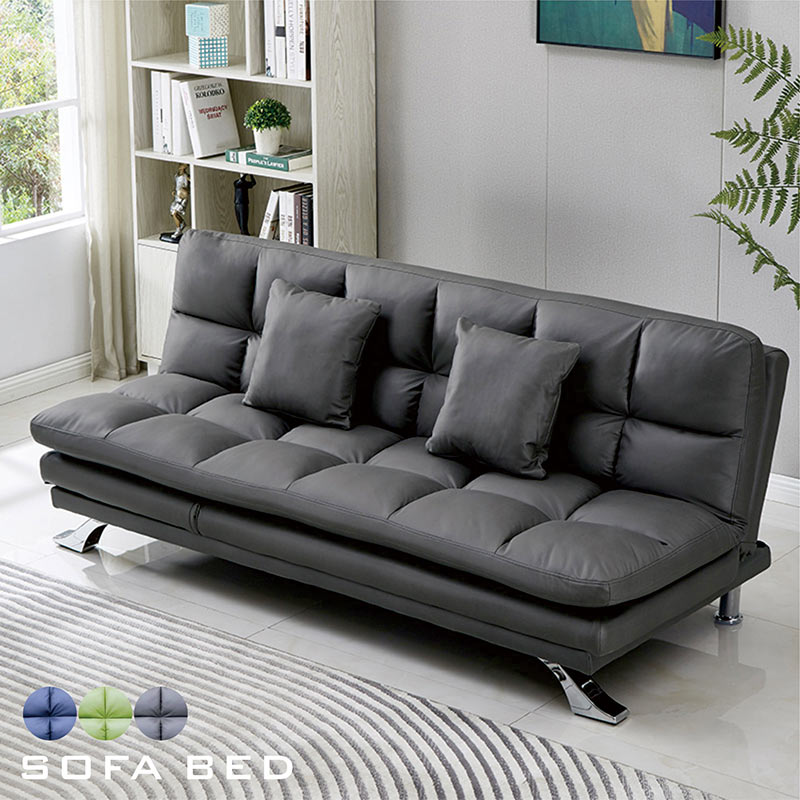 楽天市場】ソファーベッド 3way 折りたたみ ソファ レザーファブリック