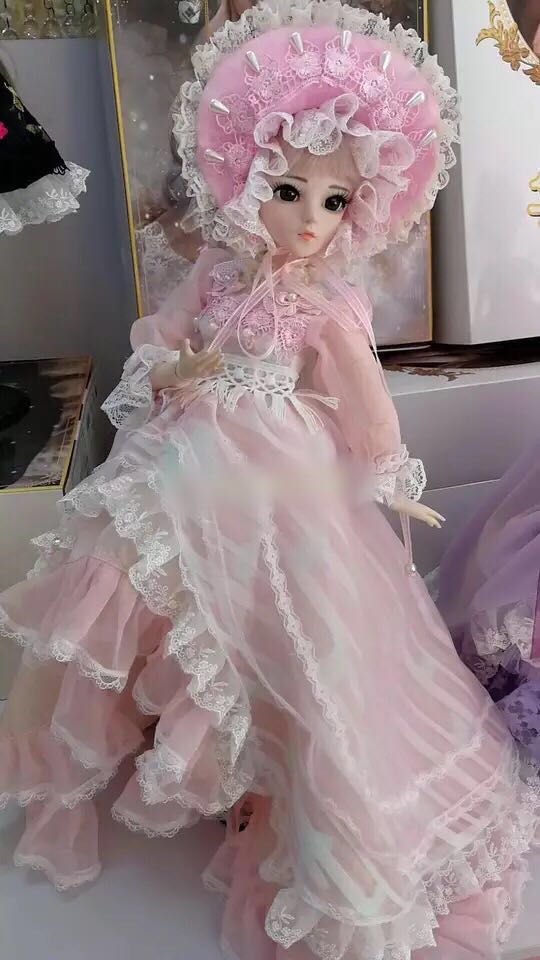 ストロベリーミルクピンクのハットスタンド フランスアンティーク