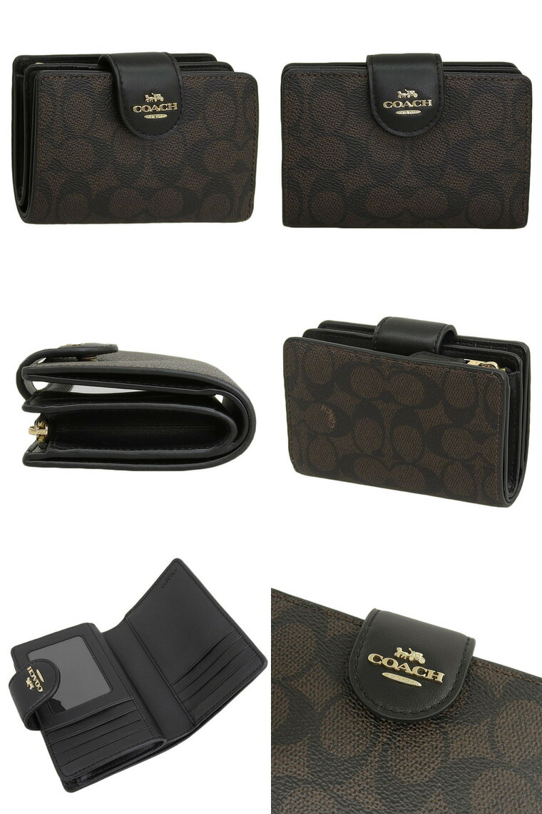 楽天市場】コーチ 財布 COACH 二つ折り財布 【土日祝も発送