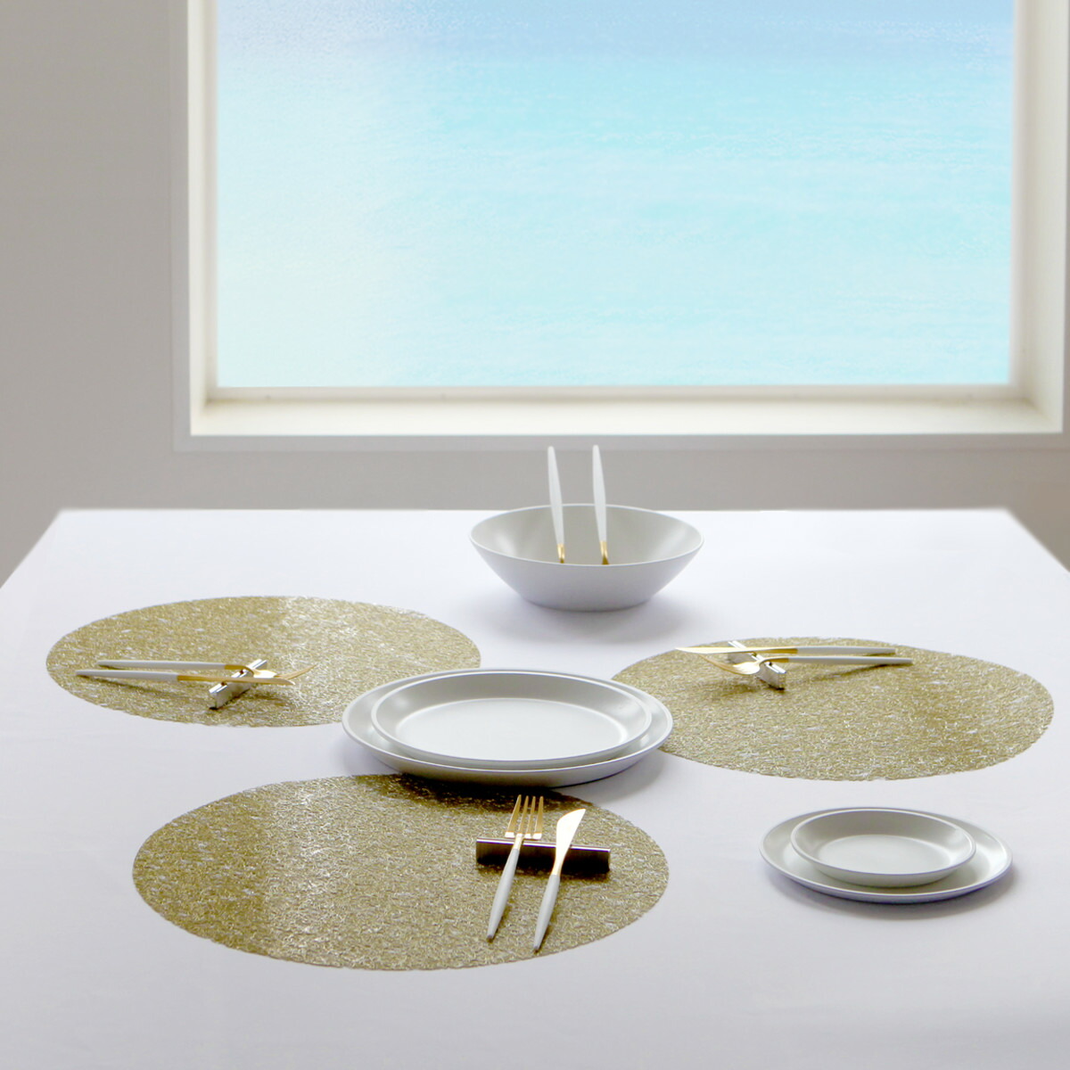 楽天市場】チルウィッチ メタリックレース ( chilewich ) ランチョン