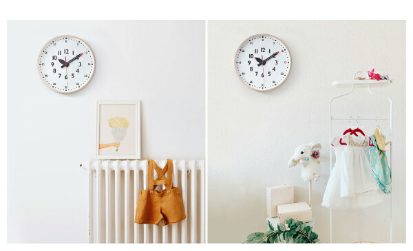 楽天市場】知育時計【選べる特典付き】レムノス 掛け時計 ふんぷん