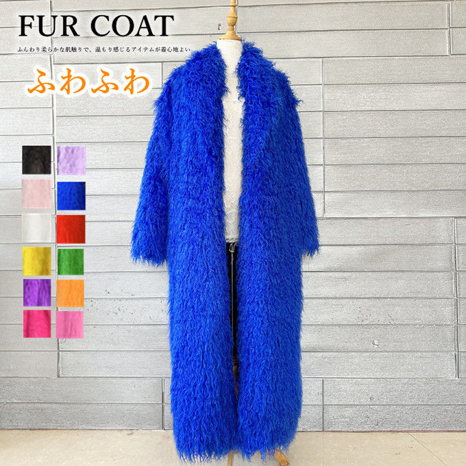 楽天市場】ファーコート レディース フェイクファー アウター