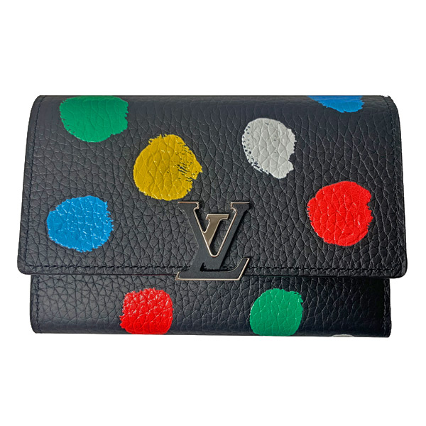楽天市場】≪Brand new≫ LOUIS VUITTON YAYOI KUSAMA WALETTE
