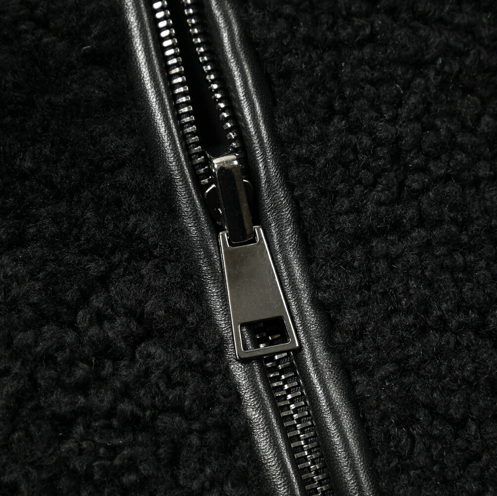 楽天市場】エンメティ EMMETI リバーシブル ムートンベスト スタンド