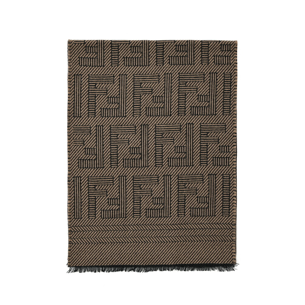 楽天市場】フェンディ FENDI 23-24AW マフラー ウール シルク スカーフ