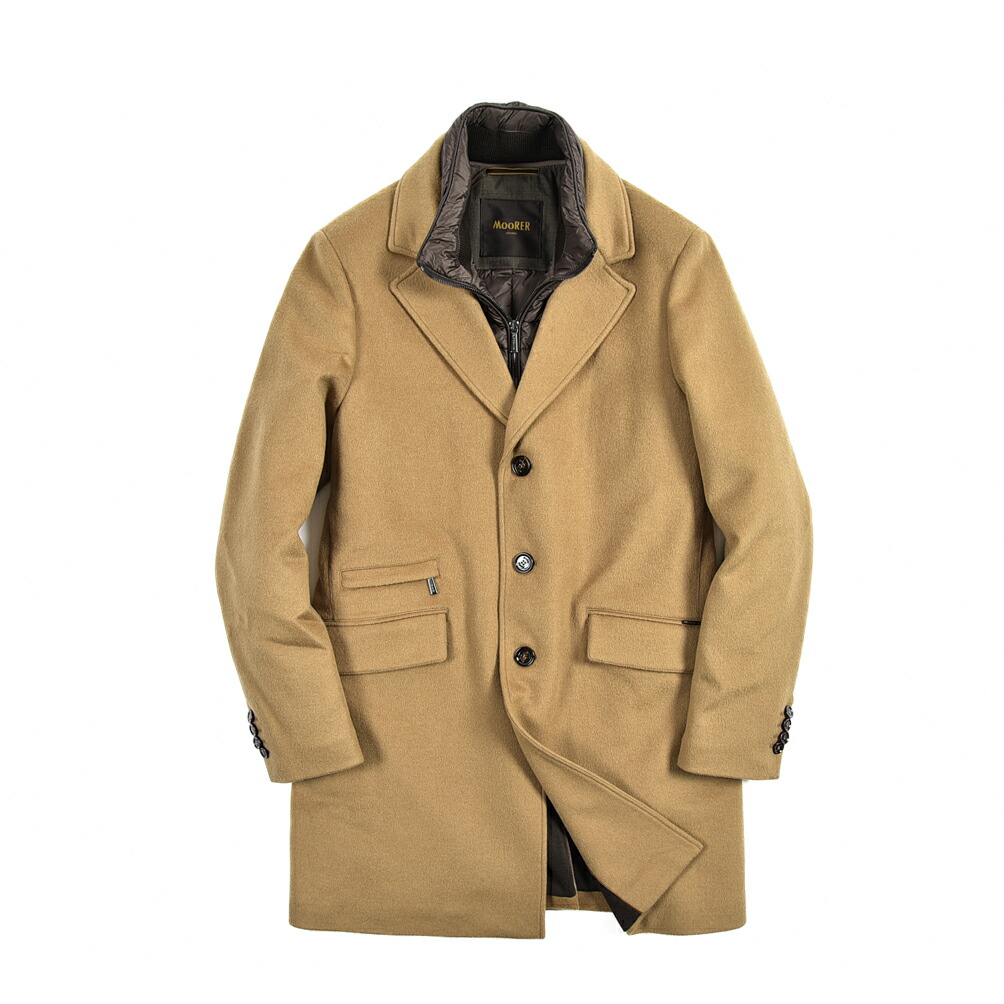 48】MOORERムーレー HARRIS-LEチェスターコート 48 ブラック 383803_1.jpg