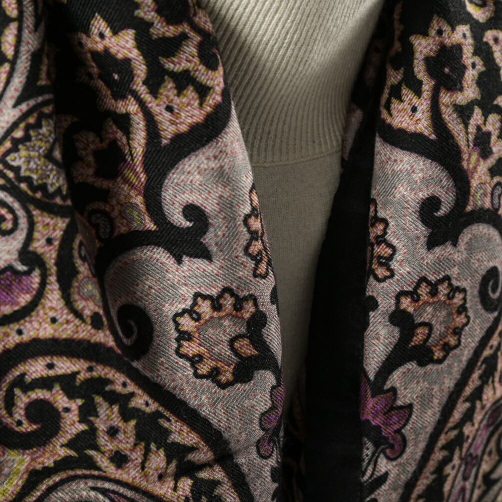 楽天市場】エトロ ETRO ストール マフラー 秋冬 メンズ レディース