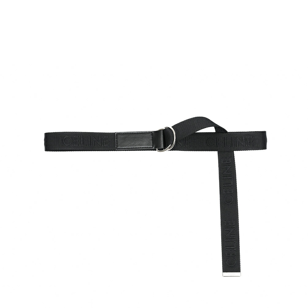 楽天市場】セリーヌ CELINE ミディアム ダブルリングベルト ジャカード