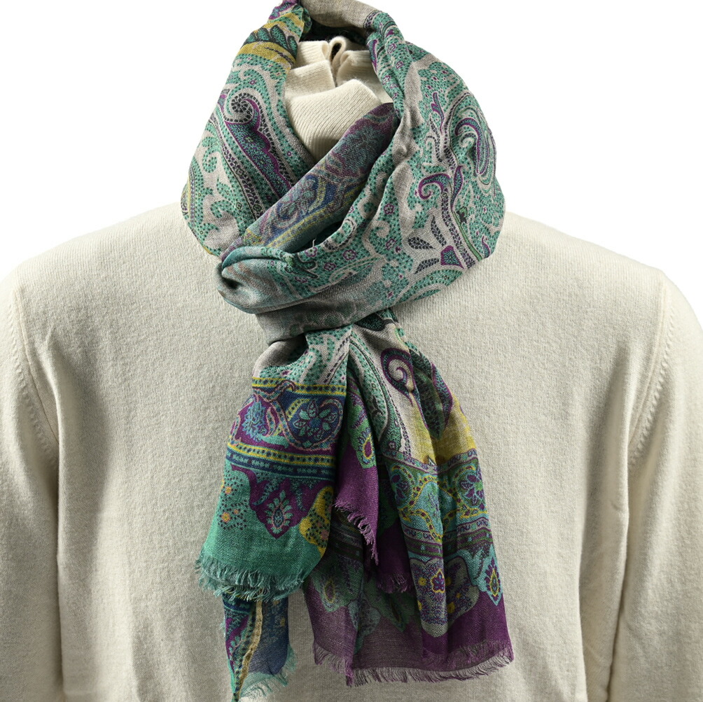 楽天市場】エトロ ETRO ストール マフラー 春夏 メンズ レディース