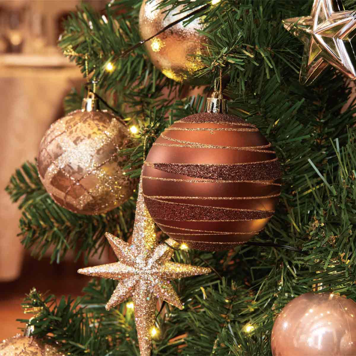 楽天市場】ポットライトクリスマスツリー コパーゴールド 高さ150×幅