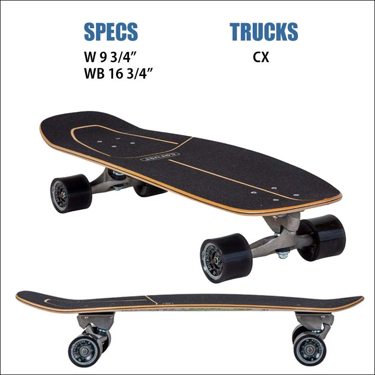 楽天市場】CARVER カーバー スケートボード Yago Skinny Goat ヤゴ