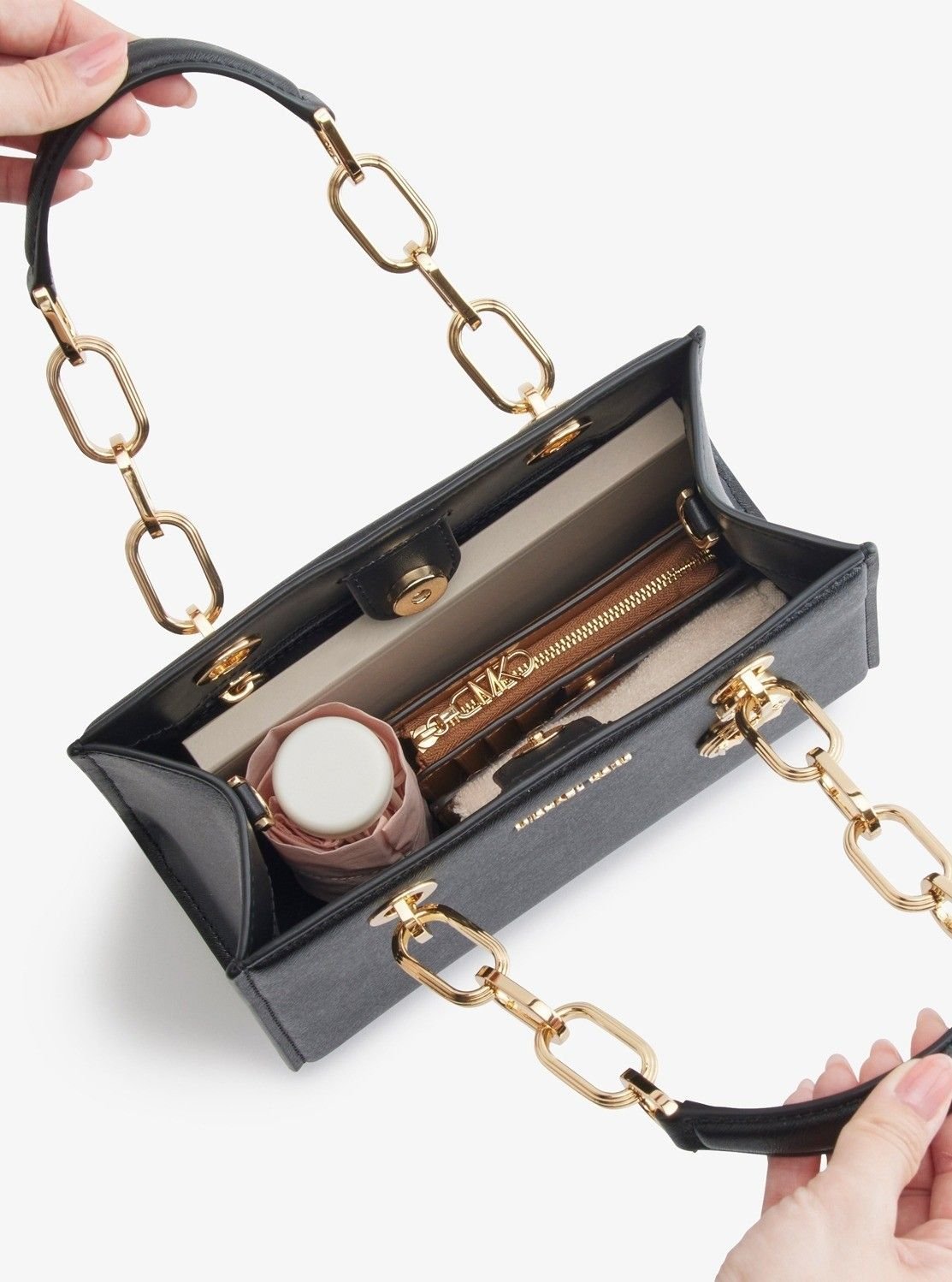 MICHAEL KORS｜CYNTHIA レザー サッチェル スモール マイケルコース