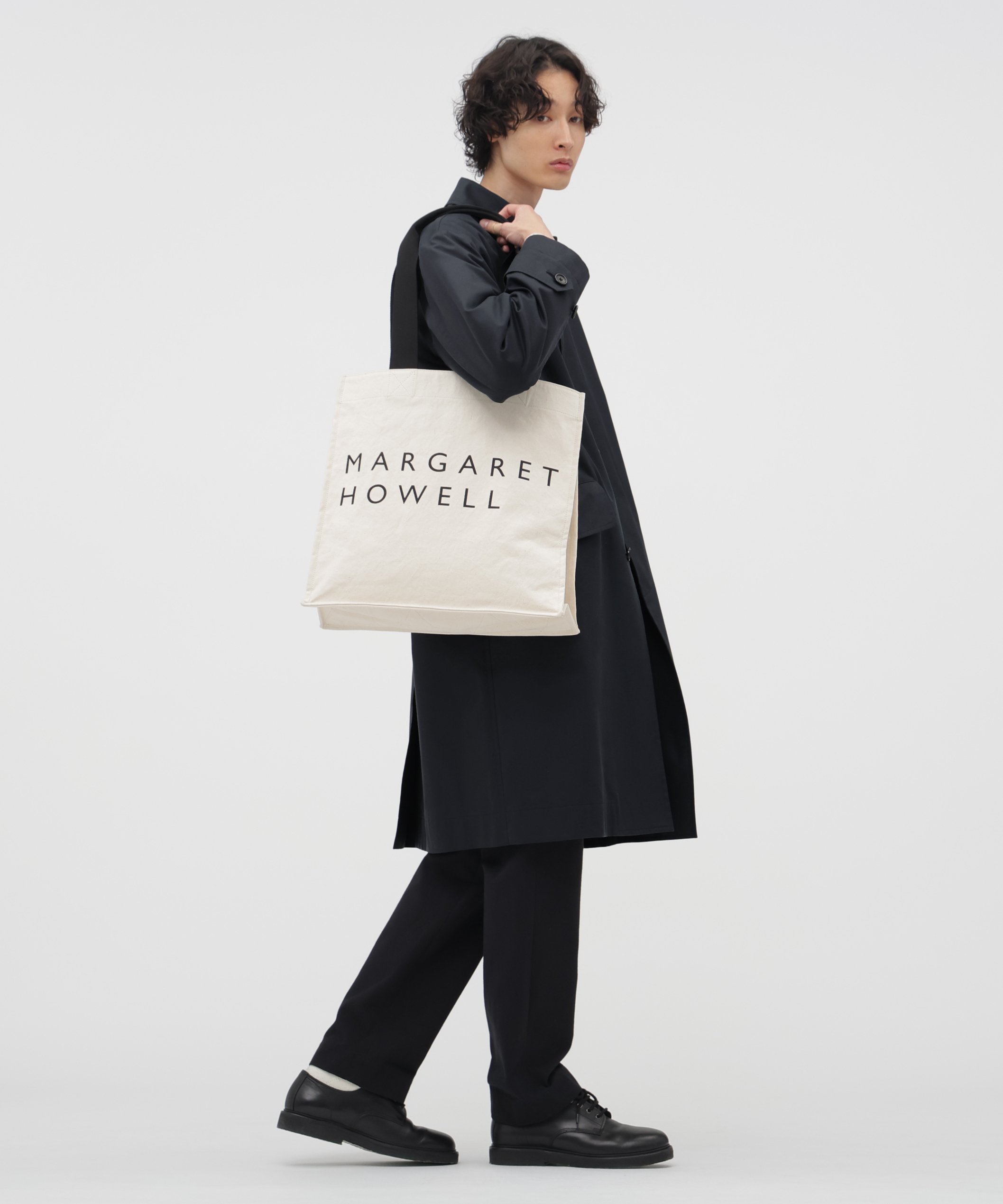 MARGARET HOWELL｜COTTON NYLON GABARDINE COAT | Rakuten Fashion