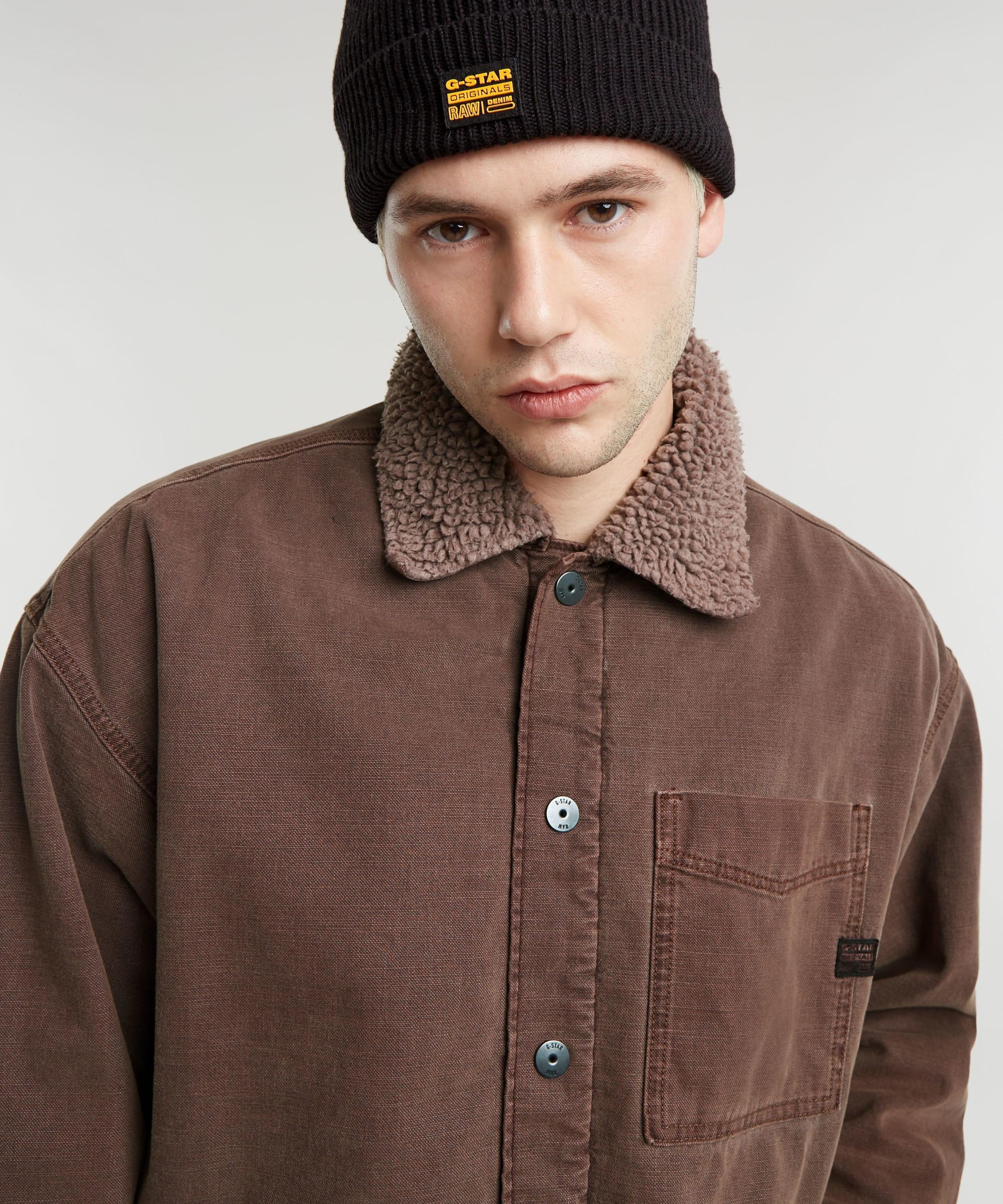 G-Star RAW｜【公式ショップ】Boxy Fit Sherpa Jacket/デニム