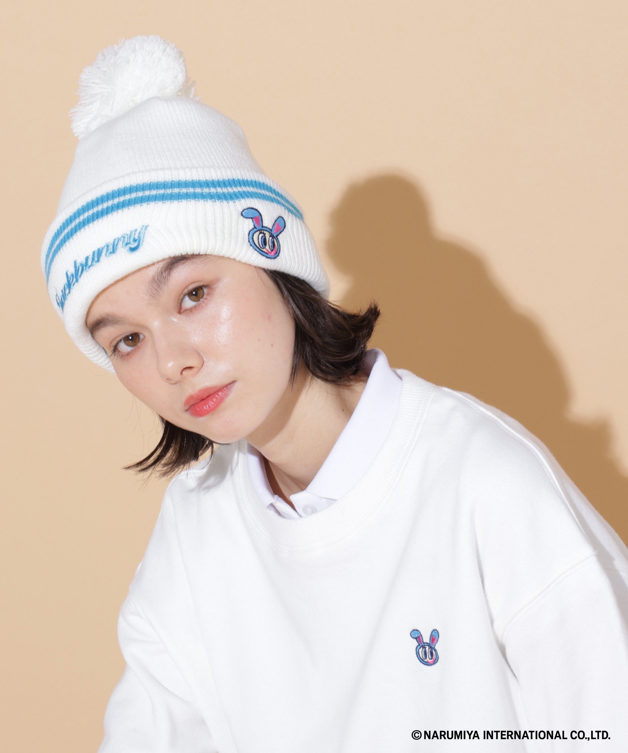 Jack Bunny!!｜エンジェルブルーコラボニットキャップ | Rakuten