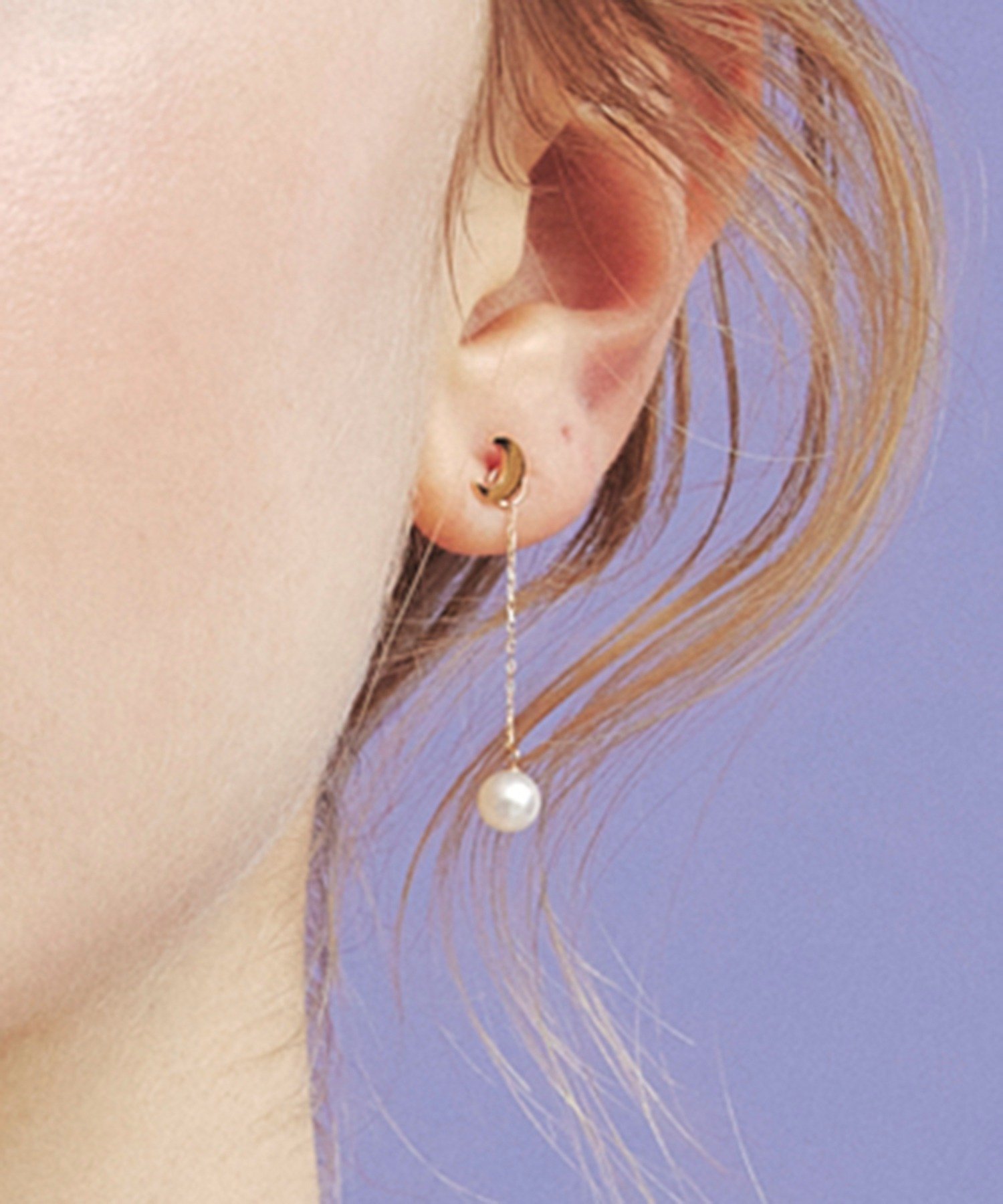 ete｜K10YG パール アメリカンピアス | Rakuten Fashion(楽天