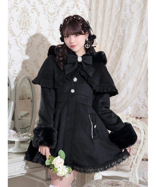 NOEMIE｜ケープフリルドーリーフレアコート | Rakuten Fashion(楽天