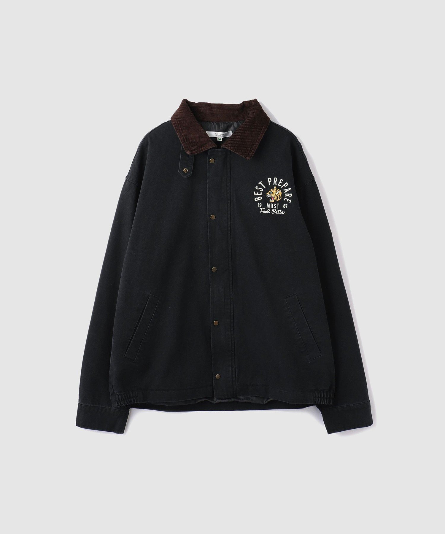 VICKY｜TIGER刺繍ダックジャケット≪手洗い可能≫ | Rakuten Fashion
