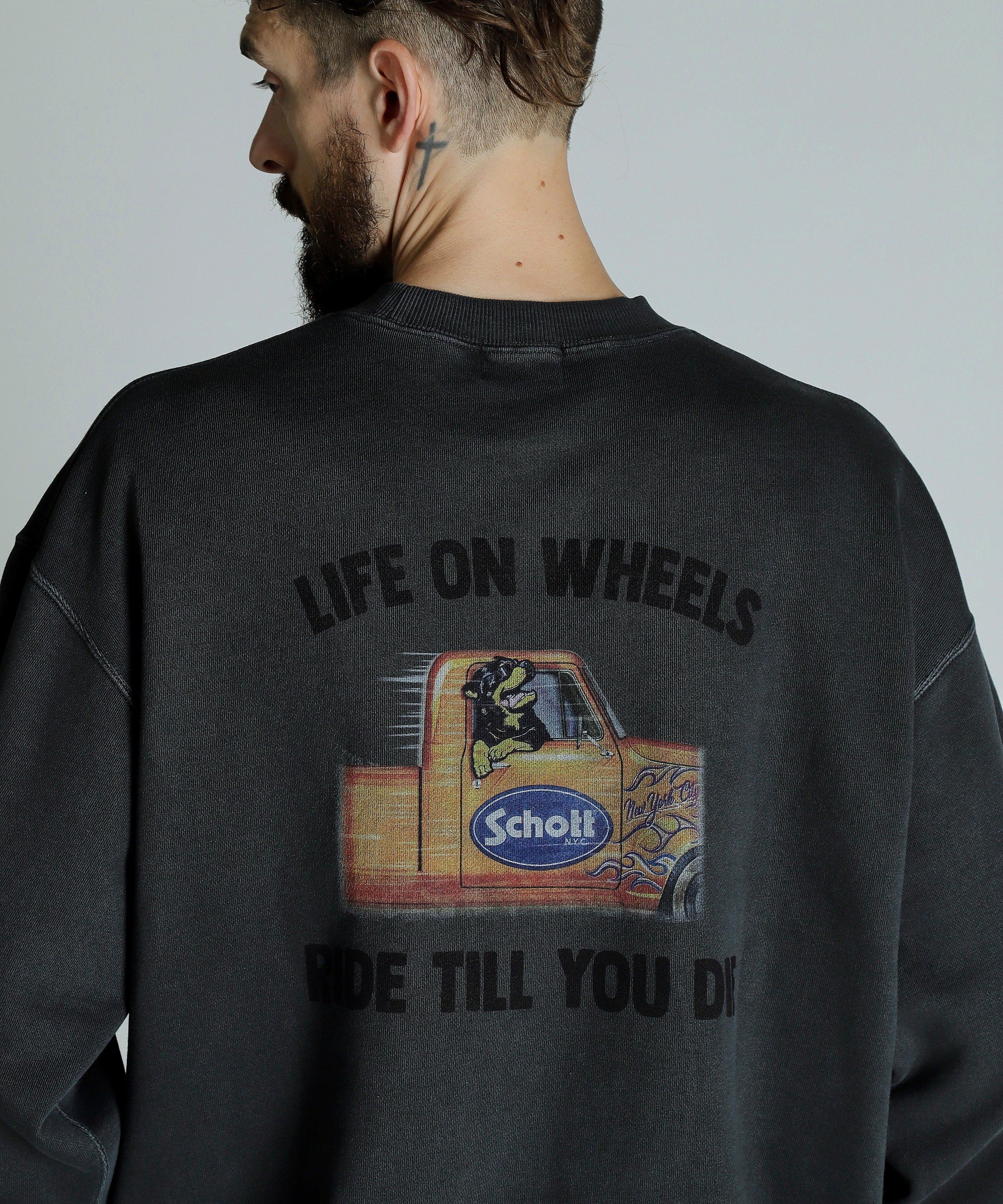 Schott｜CREW SWEAT HOT ROTTWEILER/クルーネックスウェット ホット